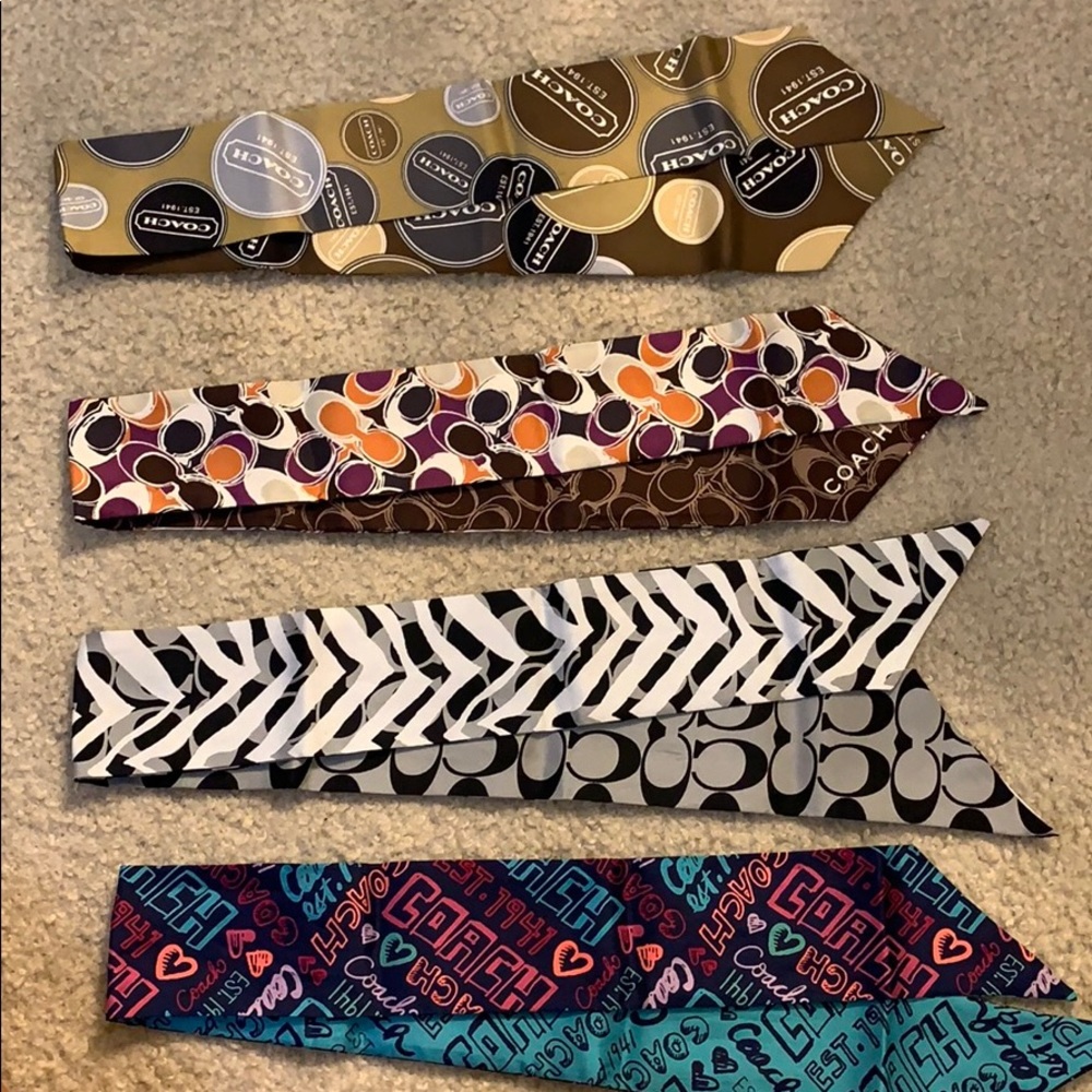 Coach scarves